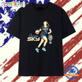 Hailey Van Lith Chicago Sky 20 Seasons 2025 WNBA Cartoon T Shirt