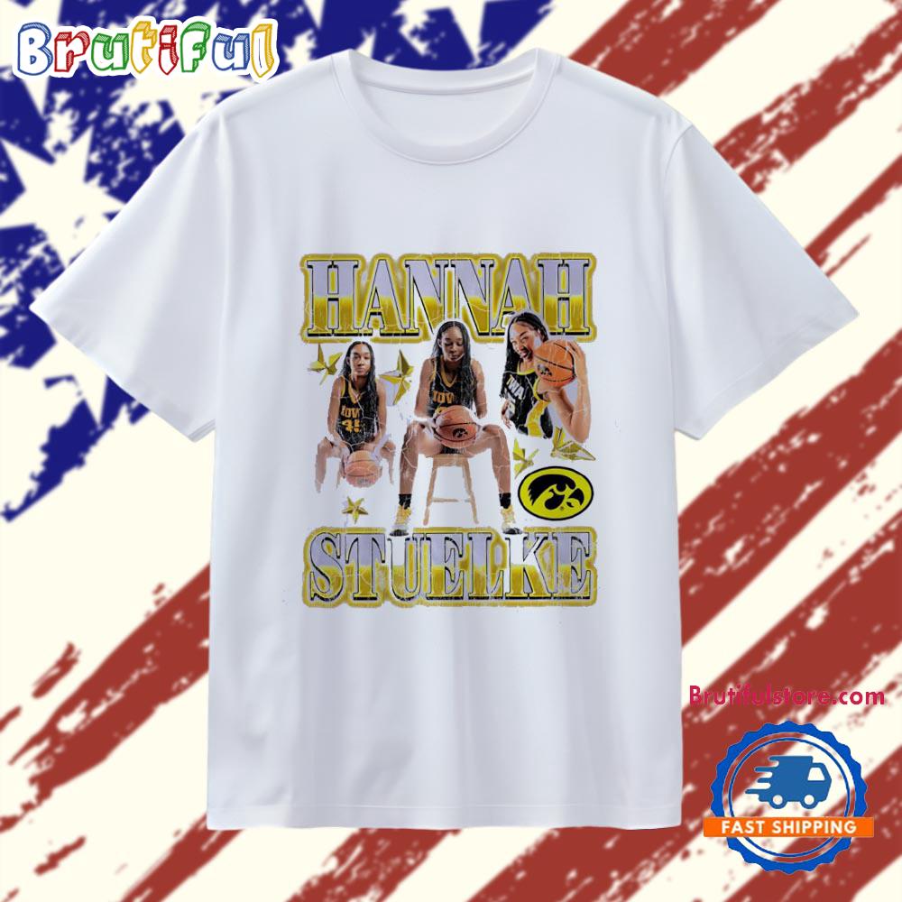 Hannah Stuelke 90s Graphic Iowa Hawkeyes T Shirt