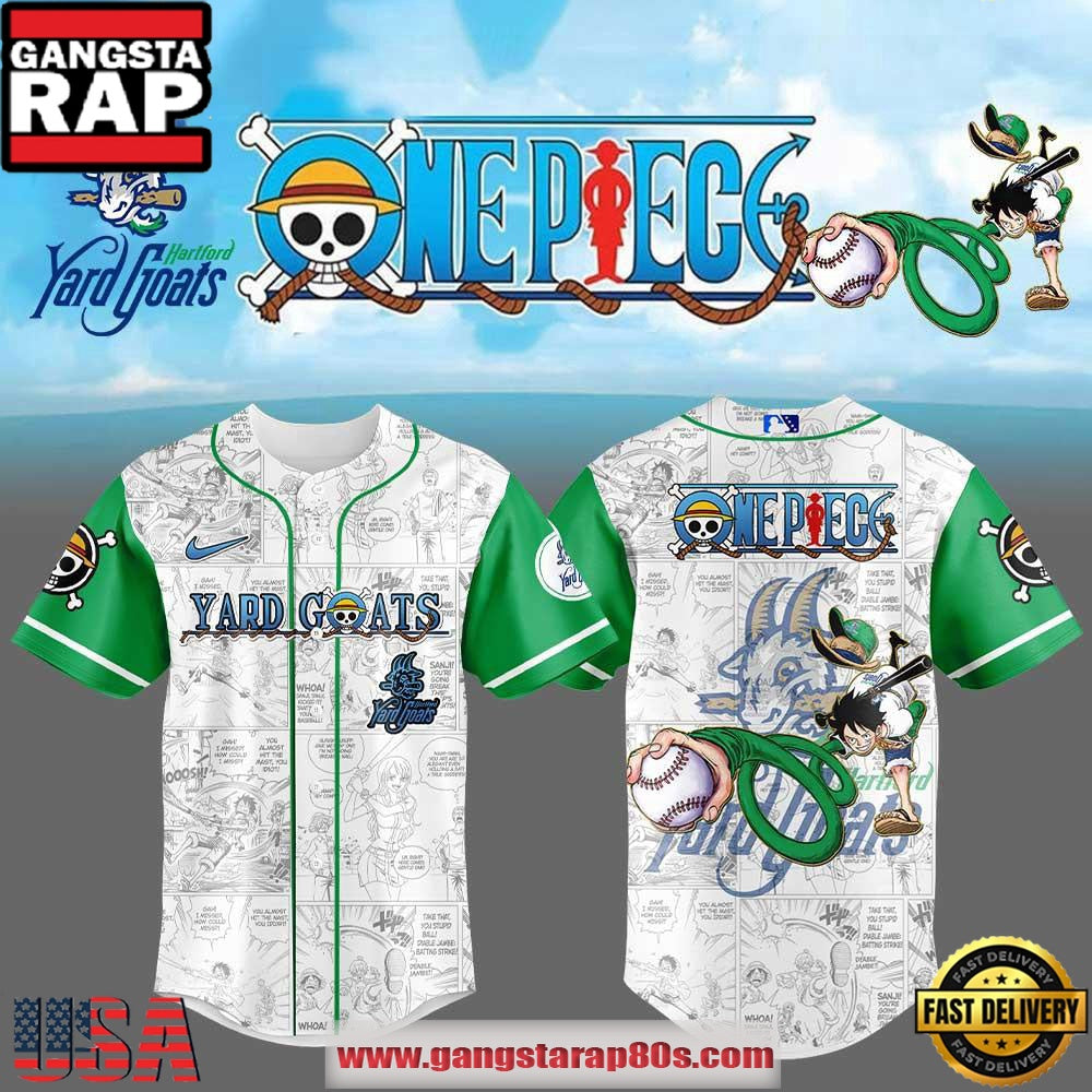 Hartford Yard Goats One Piece Night Game Special Edition Baseball Jersey