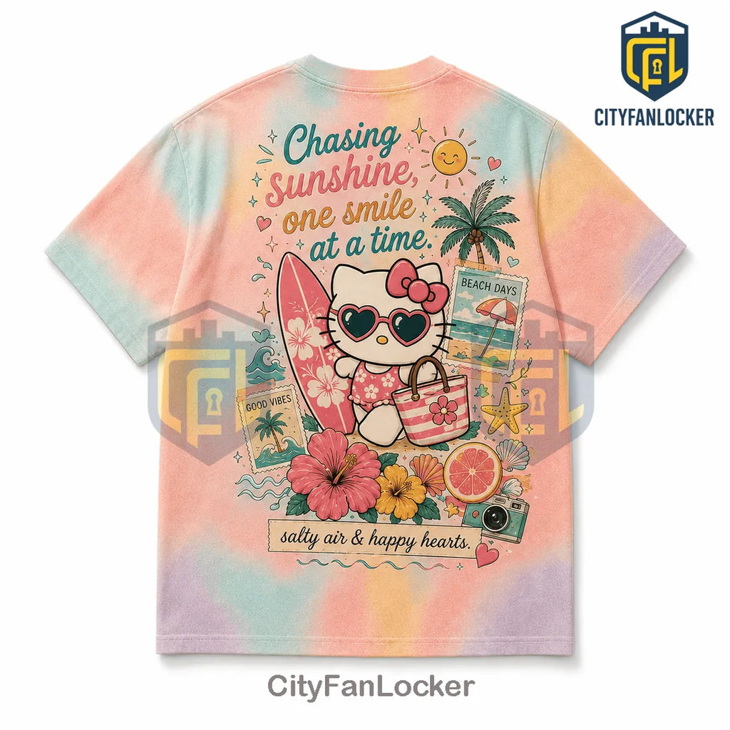 Hello Kitty Sun & Chill Tie Dye T-Shirt