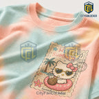 Hello Kitty Sun & Chill Tie Dye T-Shirt
