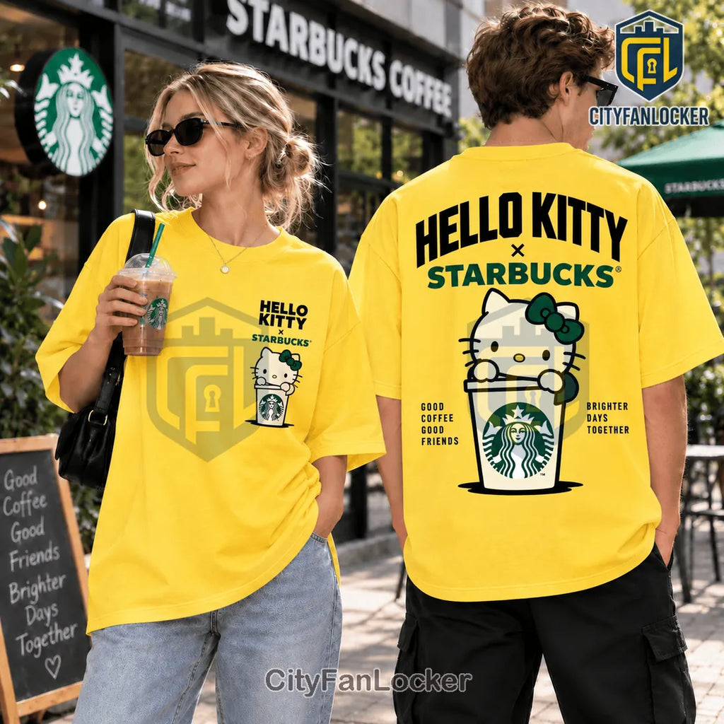 Hello Kitty x Starbucks Cream T-Shirt