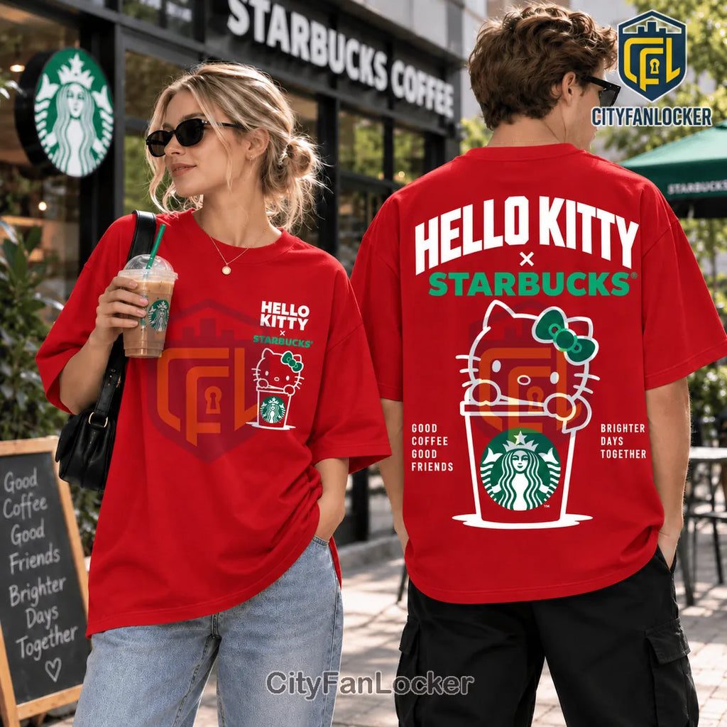 Hello Kitty x Starbucks Cream T-Shirt