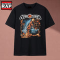 Helloween Cauldron Witch Pumpkin Power Metal Graphic T Shirt, Music 2D Shirt