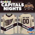 Hershey Bears x Celebrating 20 Years Of Affiliation Capitals Night 2025 Hockey Jersey