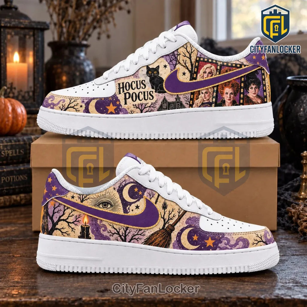 Hocus Pocus Custom Air Force 1 Sneakers