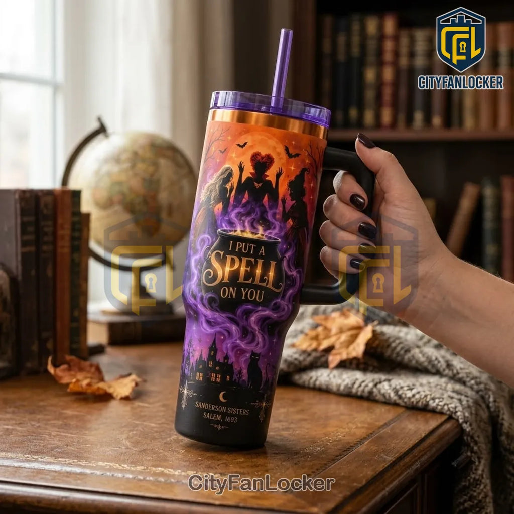 Hocus Pocus Sanderson Sisters Salem Stanley Tumbler
