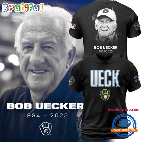 Honoring The Legend Brewers Icon And Baseball Hall of Famer Bob Uecker 3D Shirt