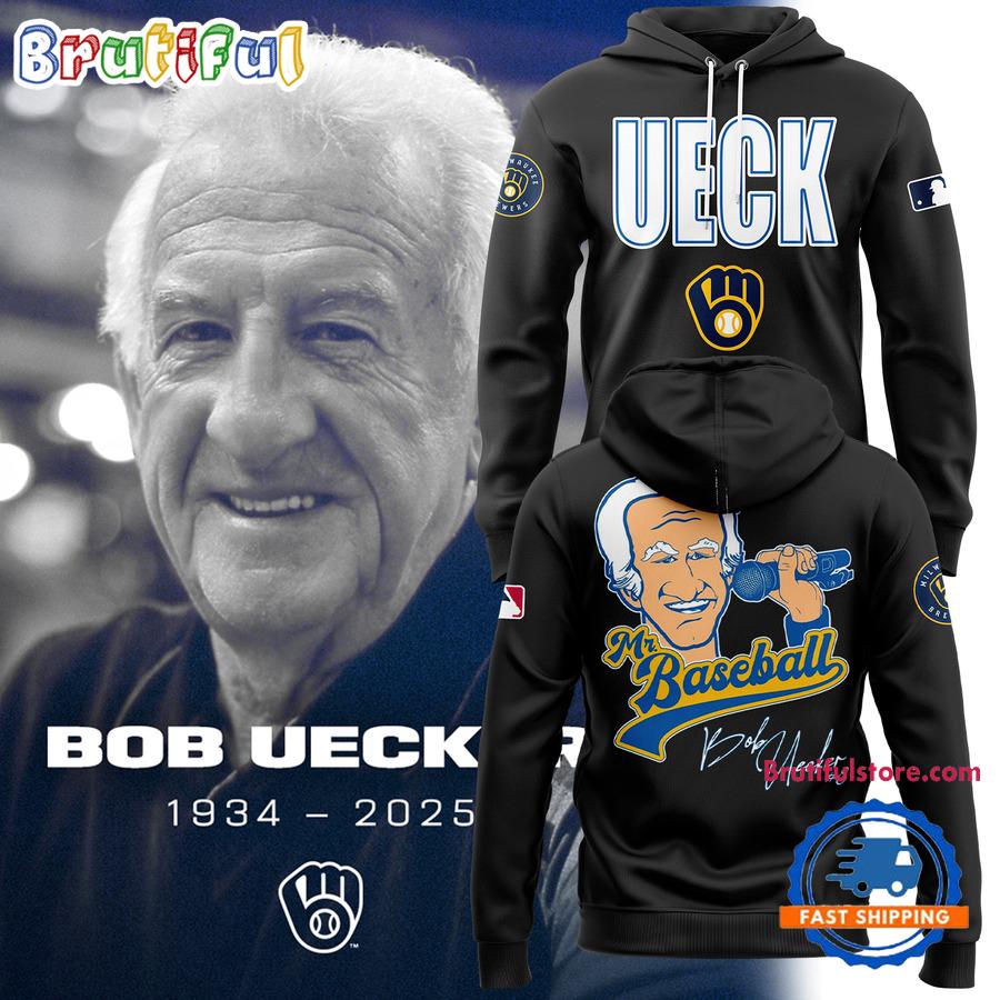 Honoring The Legend Brewers Icon And Baseball Hall of Famer Bob Uecker Green Limited Hoodie Shirt