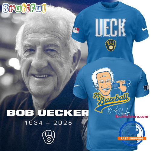 Honoring The Legend Brewers Icon And Baseball Hall of Famer Bob Uecker Green T Shirt