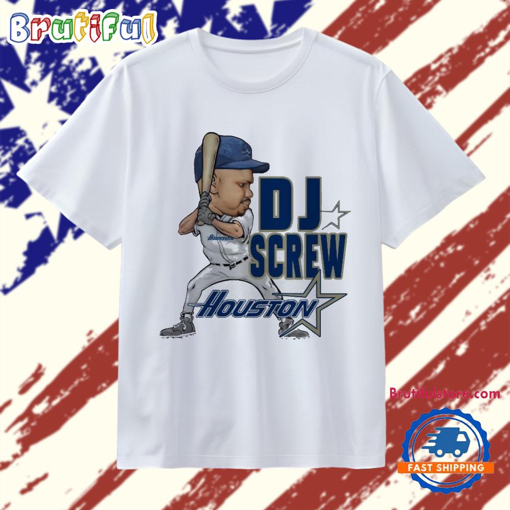 Houston Astros x DJ Screw Batting Stance T Shirt