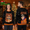 Houston Astros Mack Champions Illustration Ugly Christmas Sweater