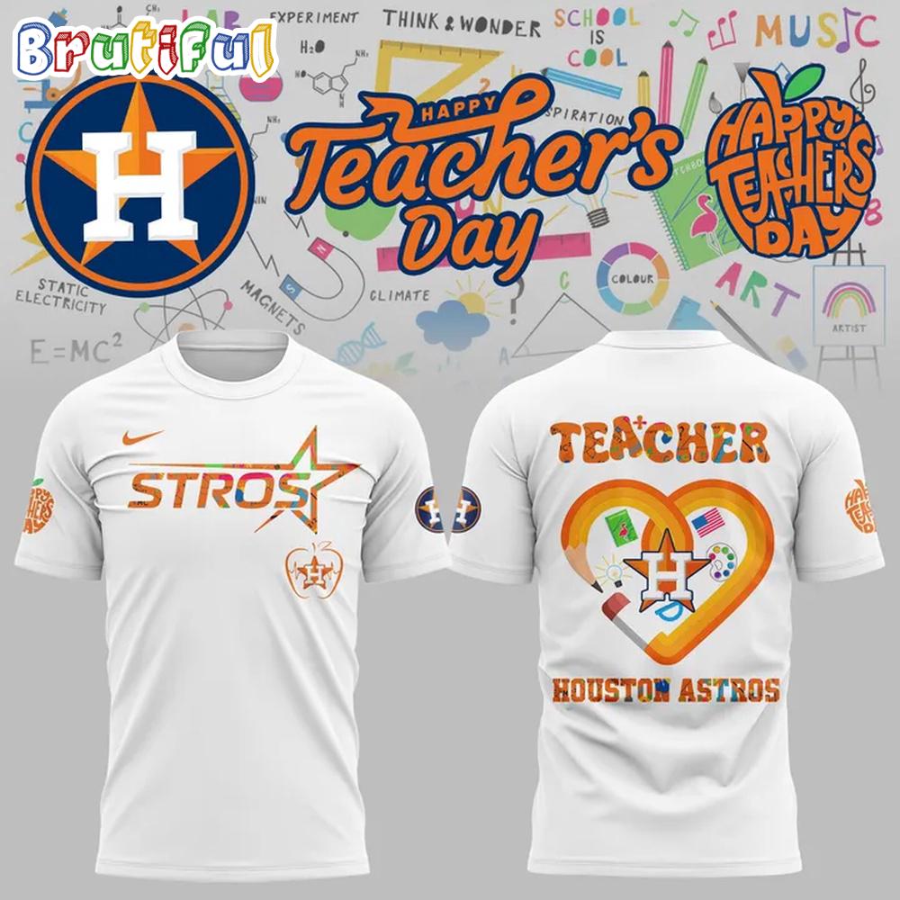 Houston Astros Teacher Appreciation Night The New 3D Shirt