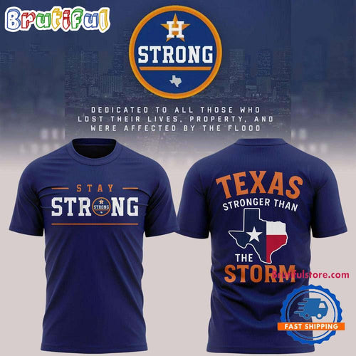 Houston Astros Texas Stay Strong 2025 3D Shirt