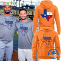 Houston Astros Together for Texas 2025 Orange Hoodie