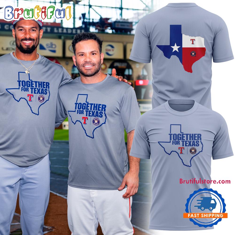 Houston Astros Together for Texas 2025 Hoodie T-Shirt