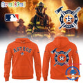 Houston Astros x Firefighter Appreciation Night 3D Print Orange Hoodie Shirt