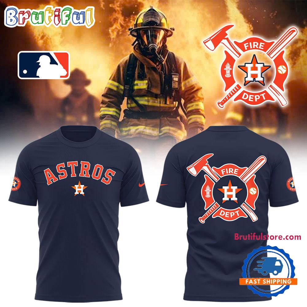 Houston Astros x Firefighter Appreciation Night 3D Print T Shirt