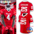 Houston Cougars Football Limited Edition 2025 Red Jersey Shirt