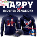 Houston Texans 2025 Happy Independence Day Hoodie Shirt