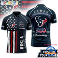Houston Texans 2026 NFL American Semiquincentennial 250th Anniversary Polo Shirt