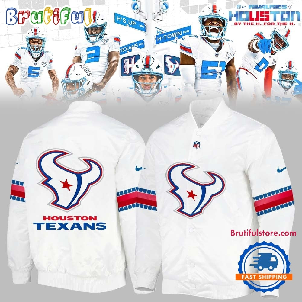 Houston Texans 2026 NFL Rivalries Bomber Jacket