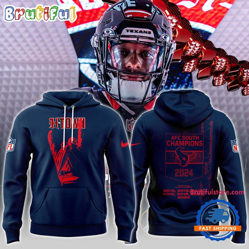 Houston Texans AFC South Champions 2025 Special New Hoodie T-Shirt