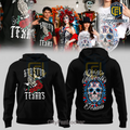 Houston Texans Dia De Los Muertos Black Hoodie