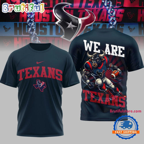 Houston Texans NFL 2026 We Are Texans Special New 3D Shirt