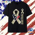 Houston Texans Proudly Served Honor Courage Commitment Tee T Shir