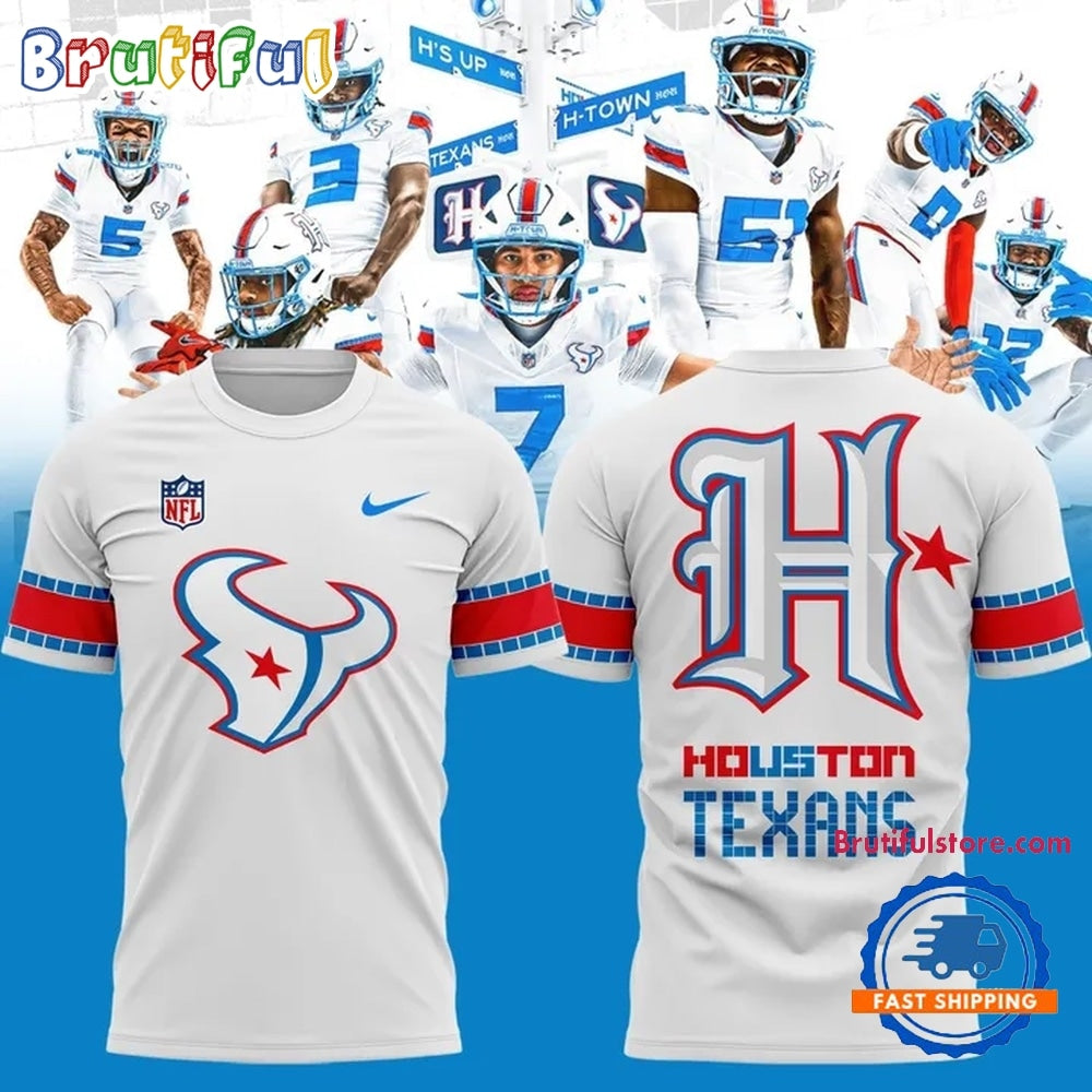 Houston Texans Rivalries By the H For the H 2026 New Design Hoodie T-Shirt
