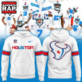 Houston Texans Rivalries By the H For the H 2026 White Hoodie T-Shirt
