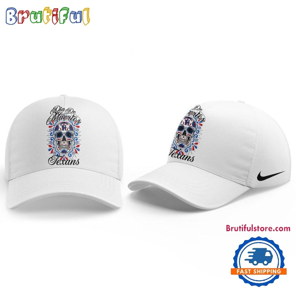 Houston Texans x Dia de los Muertos Graphic 2026 Baseball Cap