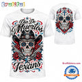 Houston Texans x Dia de los Muertos Graphic 2026 White T Shirt