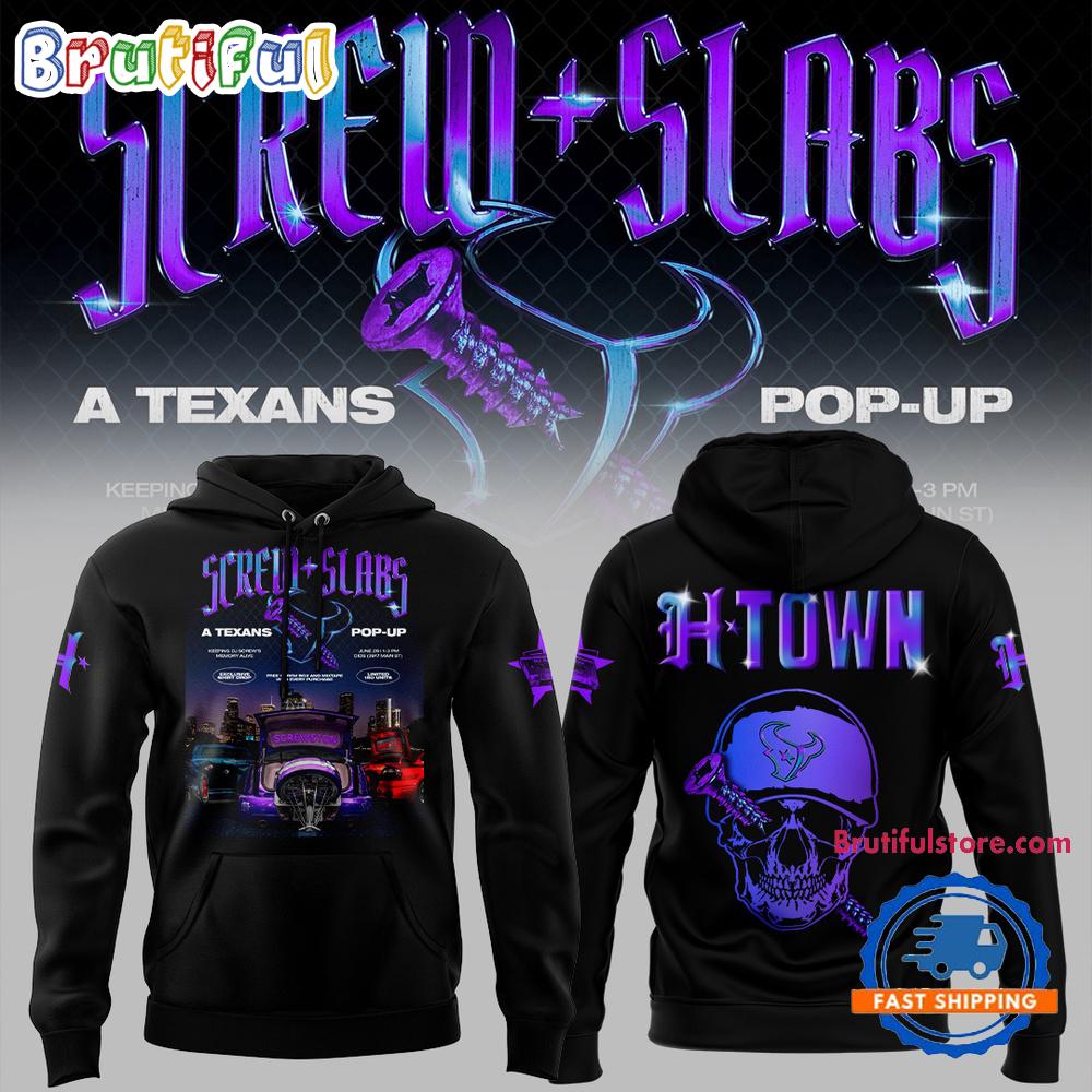 Houston Texans x DJ Screw H-Town 2025 Hoodie T-Shirt