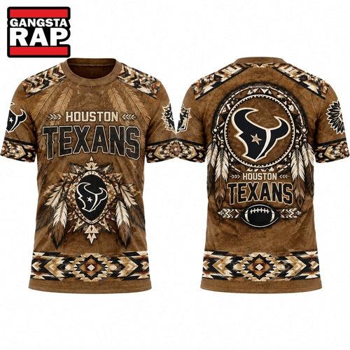 Houston Texans x Native American Heritage T Shirt