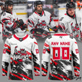 Huntsville Havoc Off The Back Uniform 2026 Hockey Jersey