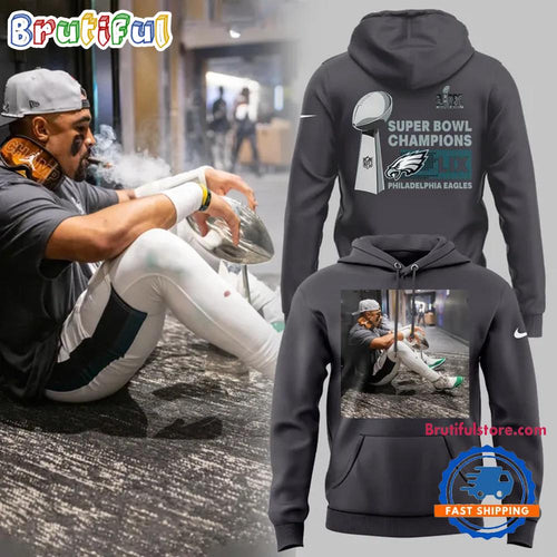 Hurts Philadelphia Eagles Super Bowl LIX MPV Graphics Design Hoodie