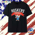 Huskers Football Mascot Nebraska Cornhuskers T Shirt