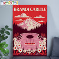 i Carlile Secret Summit Tour 2024 Vintage Wall Art Poster Canvas