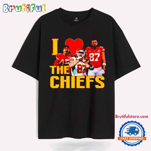 I Love the Chiefs Players T Shirt