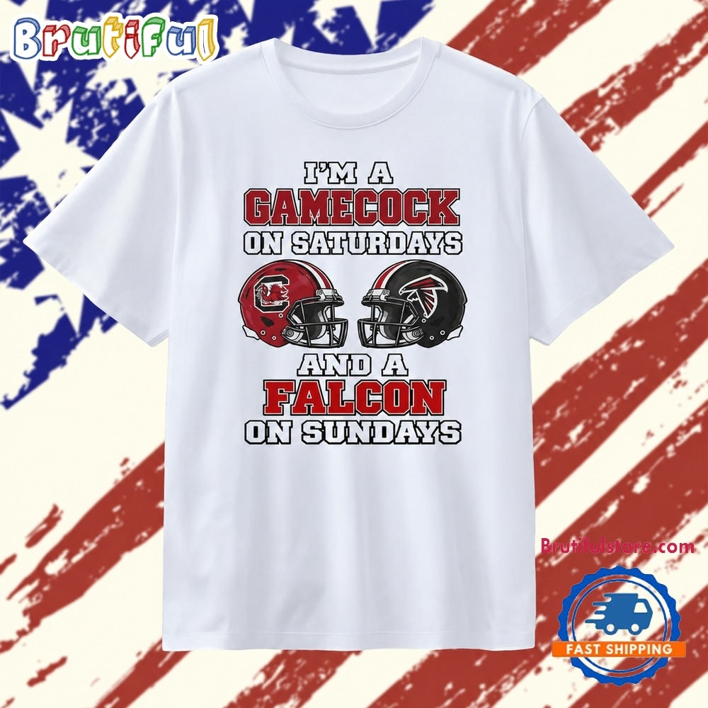 I’m a Gamecock on Saturdays and a Falcon on Sundays T Shirt