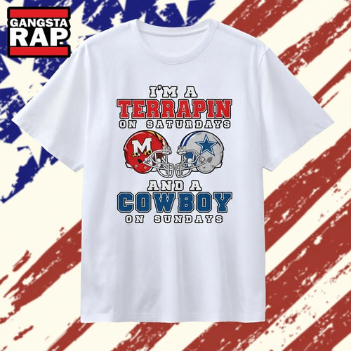 I’m a Terrapin on Saturdays and a Cowboy on Sundays T Shirt