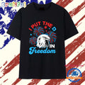 I Put the D in Freedom 4th of July Eagle T Shirt