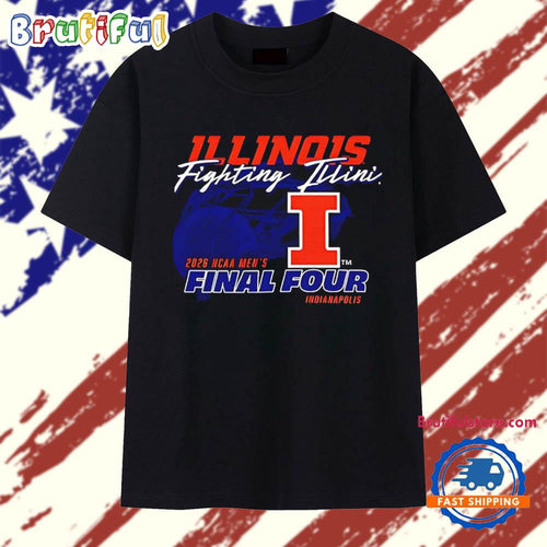 Illinois Fighting Illini 2026 NCAA Men’s Final Four basketball vintage T Shirt