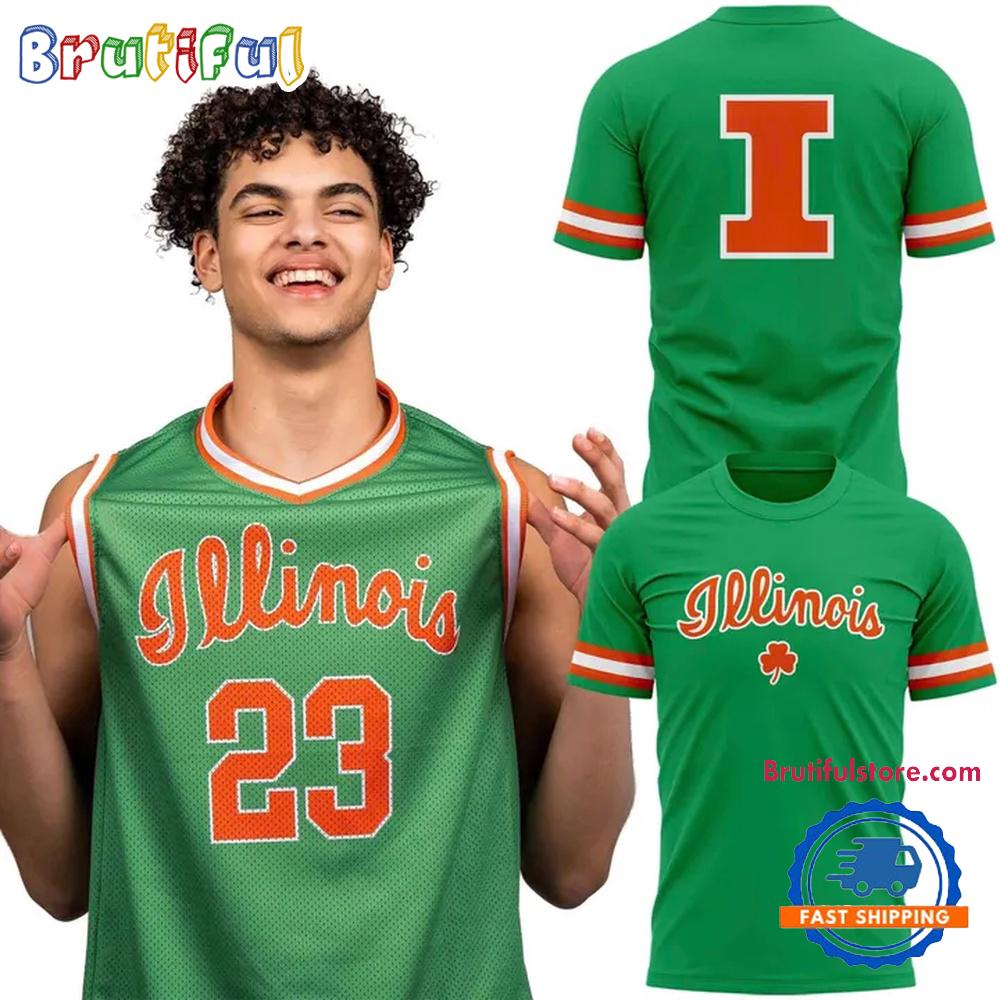 Illinois Fighting Illini Basketball Luck of the Illini Uniform 2026 Hoodie T-Shirt