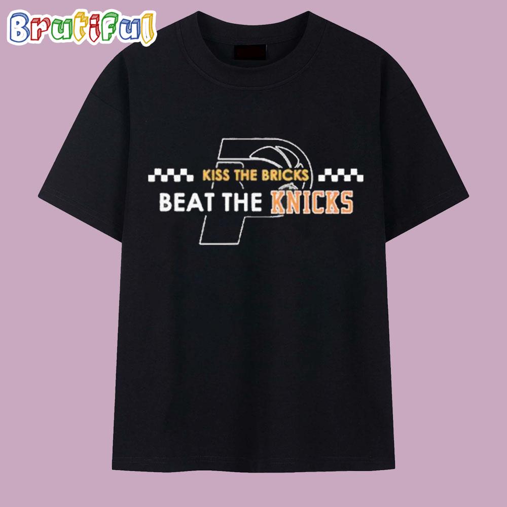 Indiana 500 Kiss The Bricks Beat The Knicks T Shirt