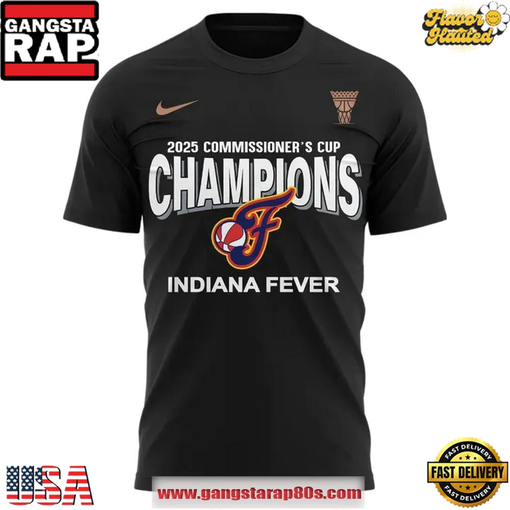 Indiana Fever 2025 Commissioner’s Cup Champions Special 3D T Shirt