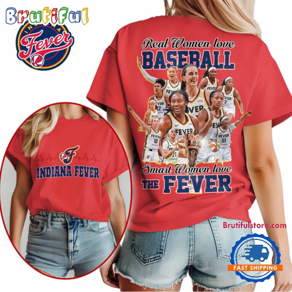 Indiana Fever 2025 Commissioner’s Cup Champions Women’s Red Shirt