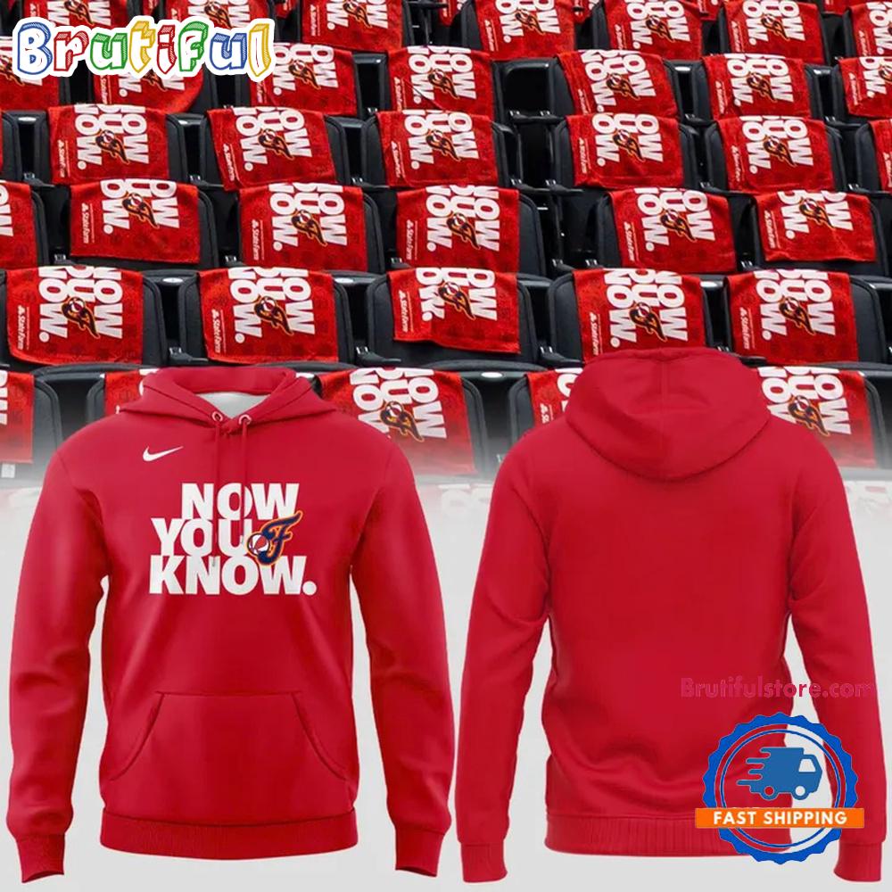 Indiana Fever 2025 Special Edition Now You Know Hoodie Shirt